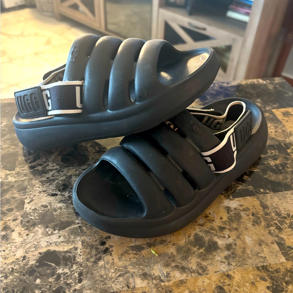 Ugg Black Sport Slide Sandal
